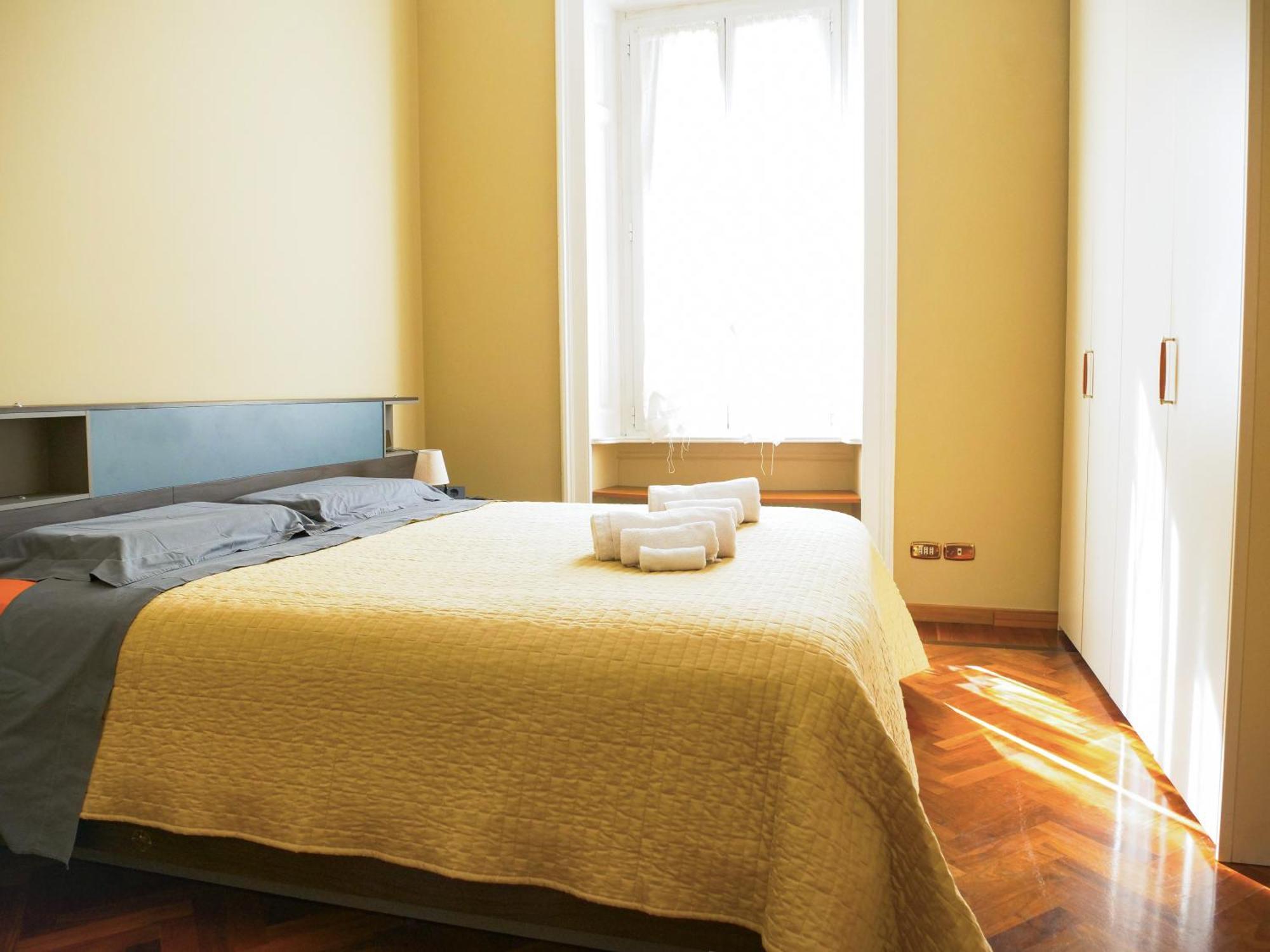 Wonderful Downtown Apartment-Hd Netflix, King-Size Bed, Two Minutes' Walk From Metro Milano Esterno foto